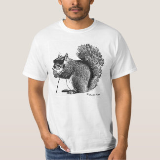 T-shirt Même un écureuil aveugle trouve un écrou de temps