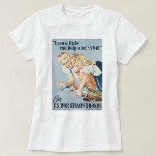 T-shirt Même un petit peu peut aider maintenant