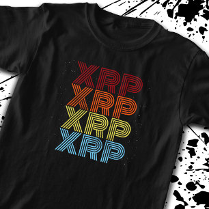 T-shirt Mème XRP Crypto Retro Vintage Cryptomonnaie