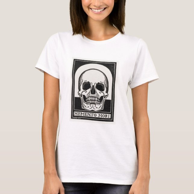 T-shirt Memento mori - Remembering Death (Devant)