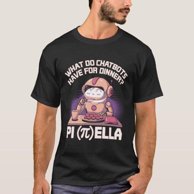 T-shirt Mèmes amusants de chatbot Qu'est-ce que les chatbo (Devant)