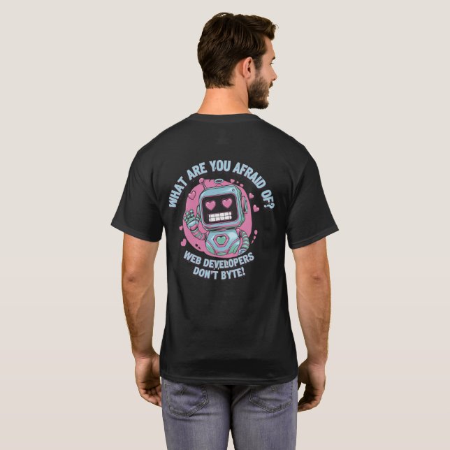 T-shirt 🤖 mèmes amusants des développeurs Web que nous n' (Dos entier)