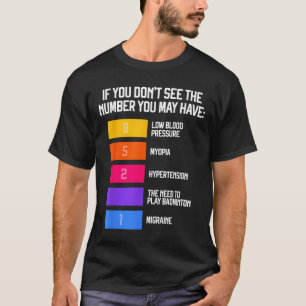 T-shirt Mèmes de badminton drôles et humoristiques de vola