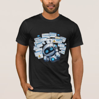 T-shirt mèmes de robot