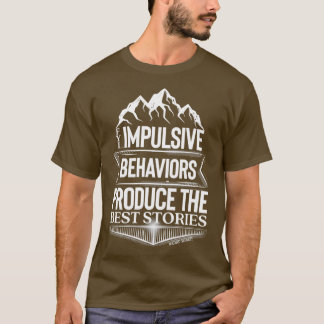 T-shirt Mèmes Drôle TDAH FYI Comportements Impulsifs Produ