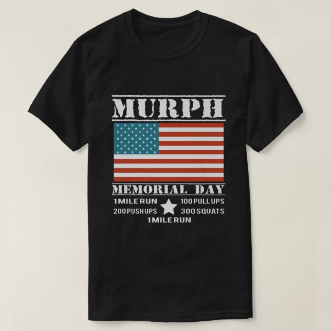 T-shirt Memorial Day Murph (Design devant)