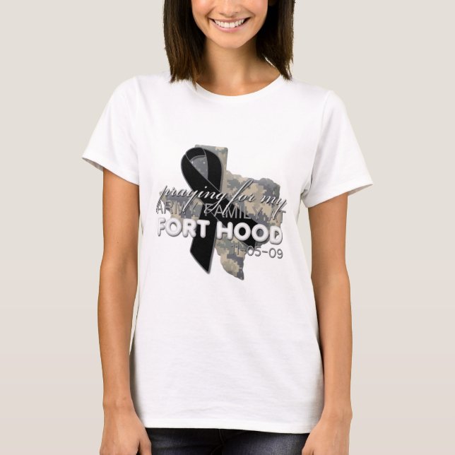 T-shirt Mémorial de Fort Hood (Devant)