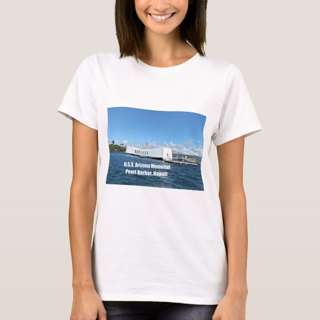 T-shirt Mémorial de l'Arizona des États-Unis (Devant)