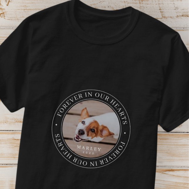 T-shirt Mémorial des animaux dans nos coeurs Photo moderne (Créateur téléchargé)