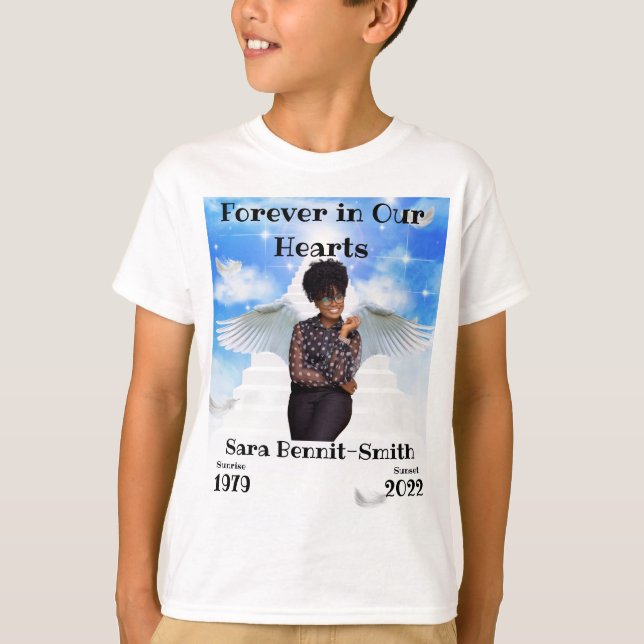 T-shirt Mémorial des enfants perdu d'un amour (Devant)