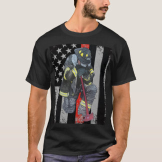 T-shirt Mémorial des pompiers du 11 septembre.
