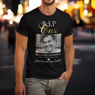 T-shirt Mémorial photo R.I.P Cousin Cuz