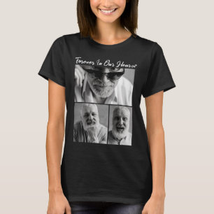 T-shirt Mémorial pour Papa Grand-père à jamais dans nos cœ