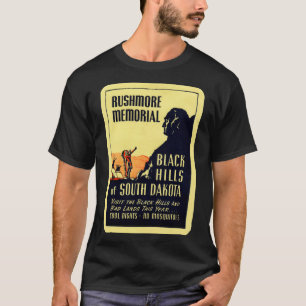 T-shirt Mémorial Rushmore des années 1940