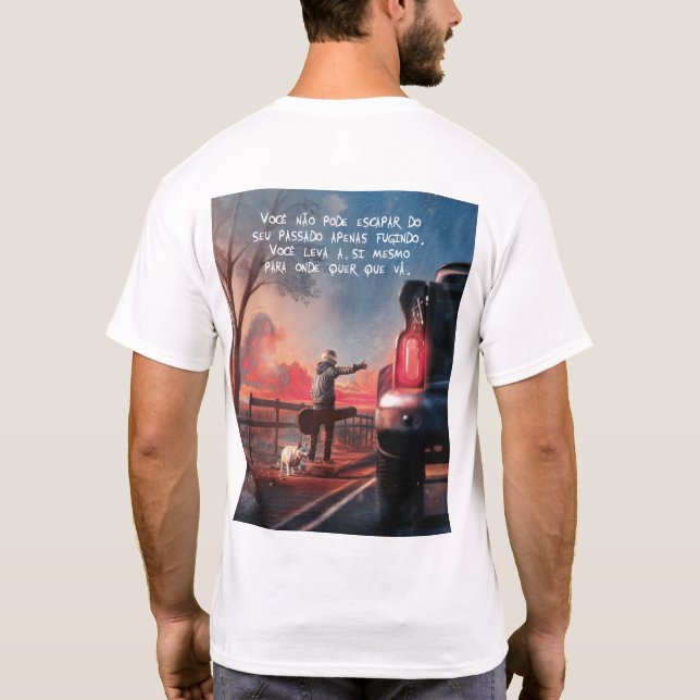 T-shirt Memórias (Modelo II) (Dos)