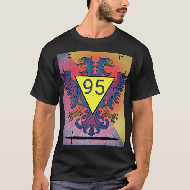 T-shirt Memphis et Misraim 95e degré (Devant)