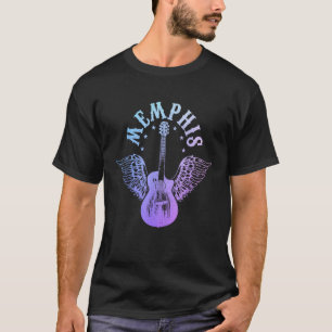 T-shirt Memphis Tennessee Blues Musique Country Joueur de