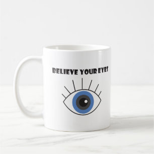t shirt men logo eye word coffee mug