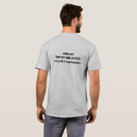 t-shirt men supporting art girl with parasol