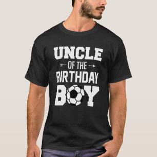 T-shirt Men Uncle of the Birthday Boy Soccer Boy Family