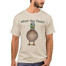 T-Shirt Men What The Duck?