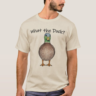 T-Shirt Men What The Duck?