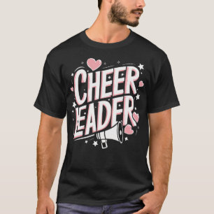 T-shirt Menagère de l'équipe de pom-pom girls Cheerleader
