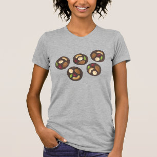 T-shirt Mendiants Chocolats français Chocolatier Chocoholi