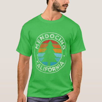 T-shirt Mendocino Californie Ca 70S amis