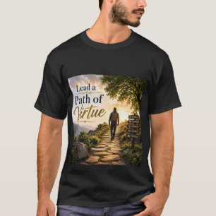 T-shirt Mener un chemin de vertu