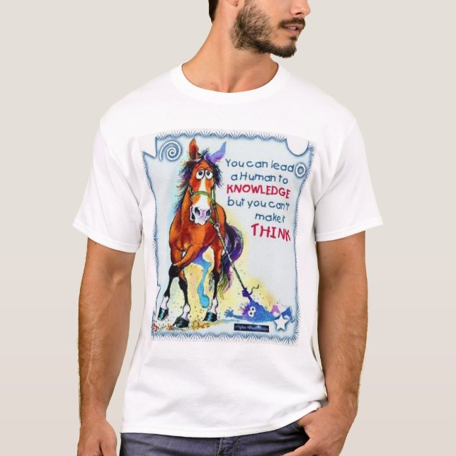 T-shirt Menez un humain (Devant)