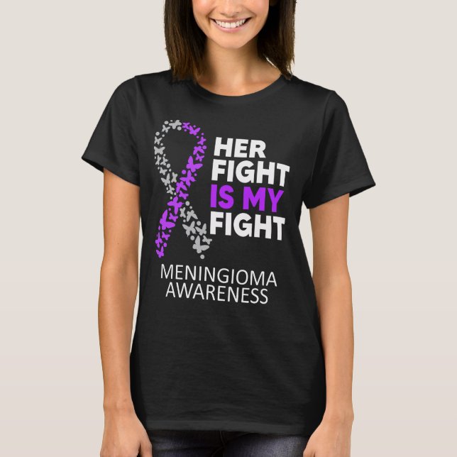 T-shirt Meningioma Warrior Meningioma Tumor Awareness (Devant)