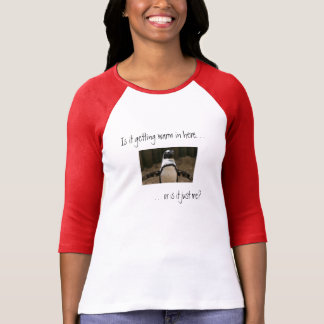 T-shirt ménopausique de pingouin