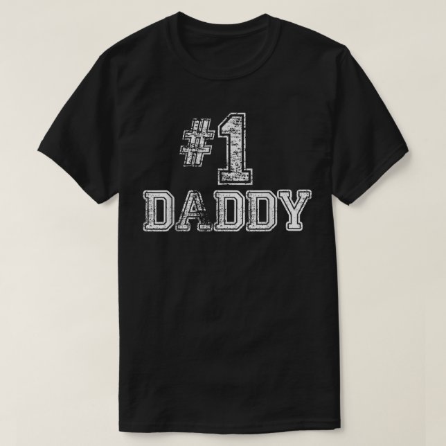 T-shirt Mens 1 Papa T   Poison du jour Number  (Design devant)