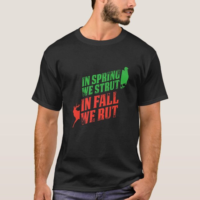 T-shirt Mens Au Printemps Nous Avons Commencé À L'Automne  (Devant)