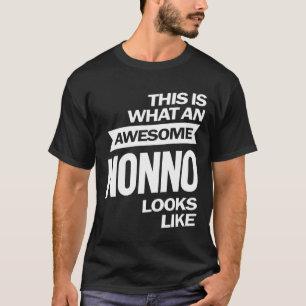 T-shirt Mens Awesome Nonno Ressemble À Grand-Père Cadeau