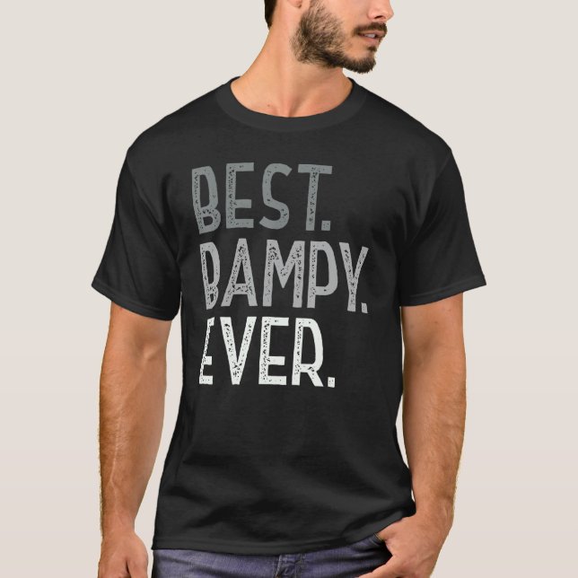 T-shirt Mens Bampy T Pour Grand-Père Fête des pères Hommes (Devant)