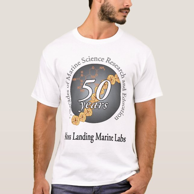T-shirt (Men's): Basic, Bio/Chem (Front)