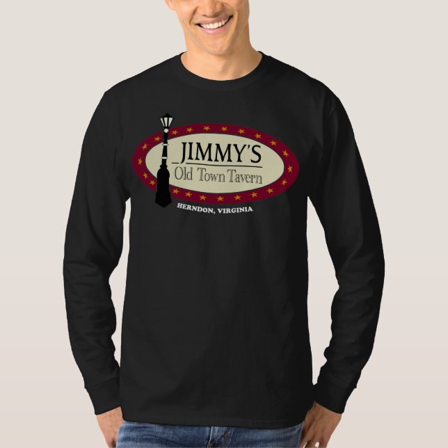 T-shirt Men's Basic White JOTT Logo Long Sleeve (Devant)