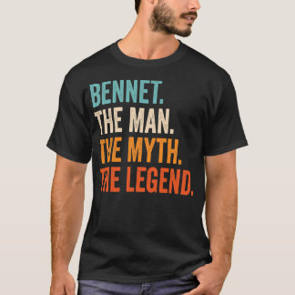 T-shirt Mens Bennet L'Homme Le Mythe La Légende D'Abord