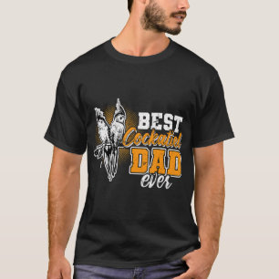 T-shirt Mens Best Cockatiel Papa toujours drôle Cockatiel