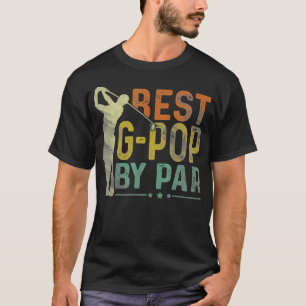 T-shirt Mens Best GPop Par Par Parc Funny Golf Lover Golf