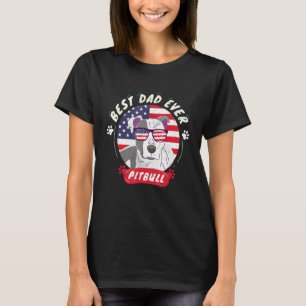 T-shirt Mens Best Papa Jamais Tee Pit Bull Dog Daddy Papa