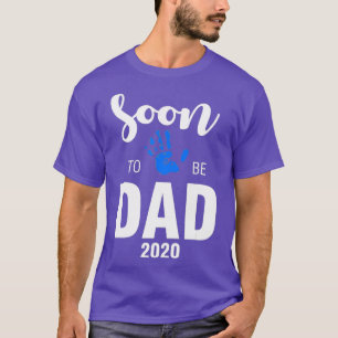 T-shirt Mens Bientôt Être Papa 2020 Promu De Nouveaux Père