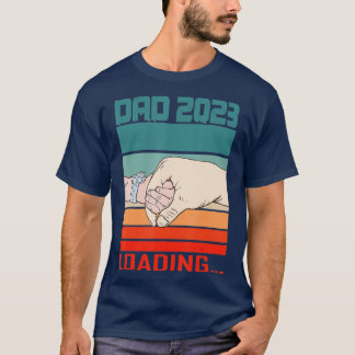 T-shirt Mens bientôt être papa 2023 Chargement attendu Dad