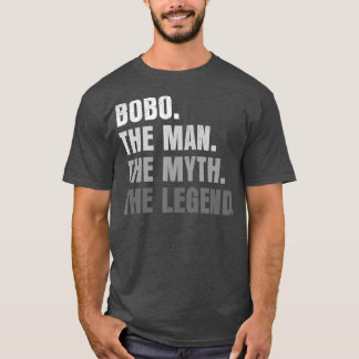 T-shirt Mens Bobo L'Homme Le Mythe La Légende Grand-Père