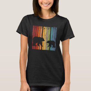 T-shirt Mens Bonus Papa Bonuspapa Step Papa Stepdad Père