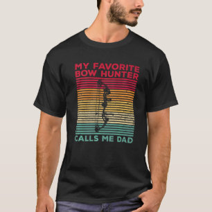 T-shirt Mens Bow Hunting For A Dad Of A Bow Archer