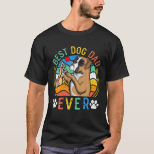 T-shirt Mens Boxer Meilleur Chien Papa Jamais Cadeaux Amou