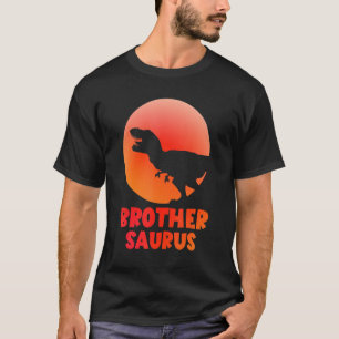 T-shirt Mens Brothersaurus Dinosaur Brother Famille Saurus